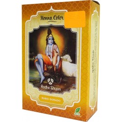 Henna rubio dorado polvo