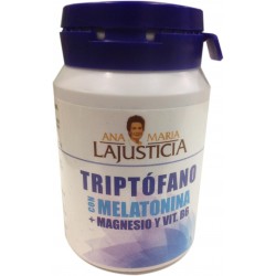 Triptófano con melatonina + magnesio y vit. B6