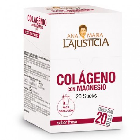 Colágeno con magnesio 20 Stick