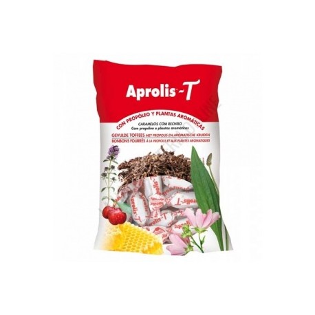 Caramelos con propóleo y plantas aromáticas