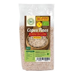 Copos finos de avena sin gluten integral