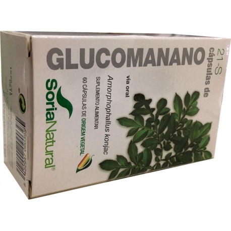 21-S cápsulas de glucomanano