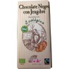 Chocolate negro con jengibre.