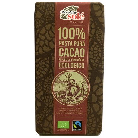 Chocolate negro 100% cacao