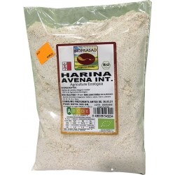 Harina de avena integral