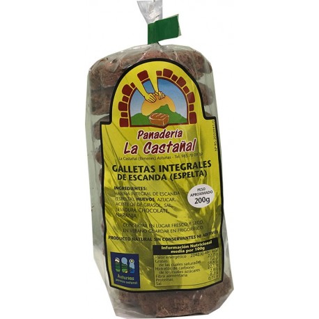 Galletas integrales de escanda