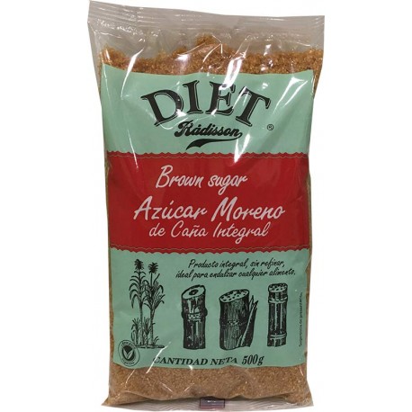 Azúcar moreno de caña integral