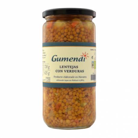 Lentejas con verduras