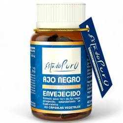 Ajo negro envejecido cápsulas
